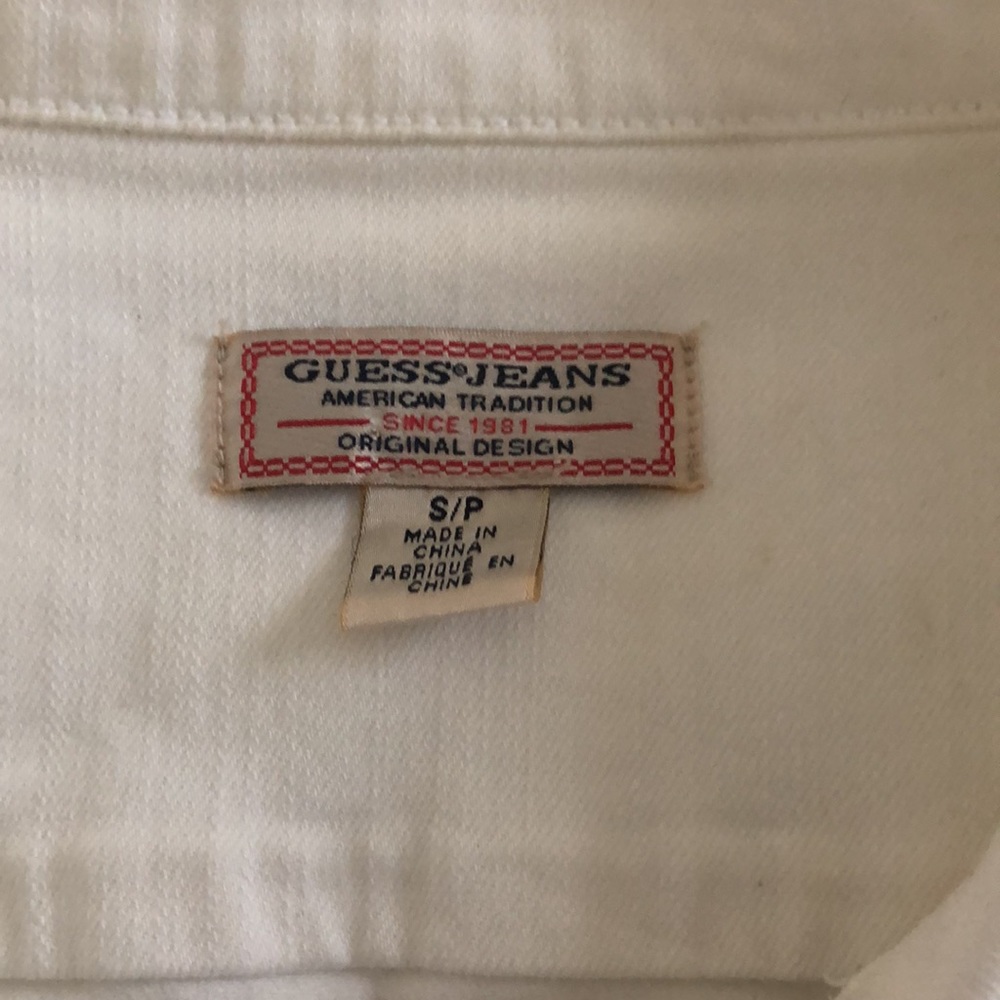 White Jean jacket - Picture 2 of 2